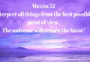 Monday, September 21, 2026 ~ Monday Maxim: